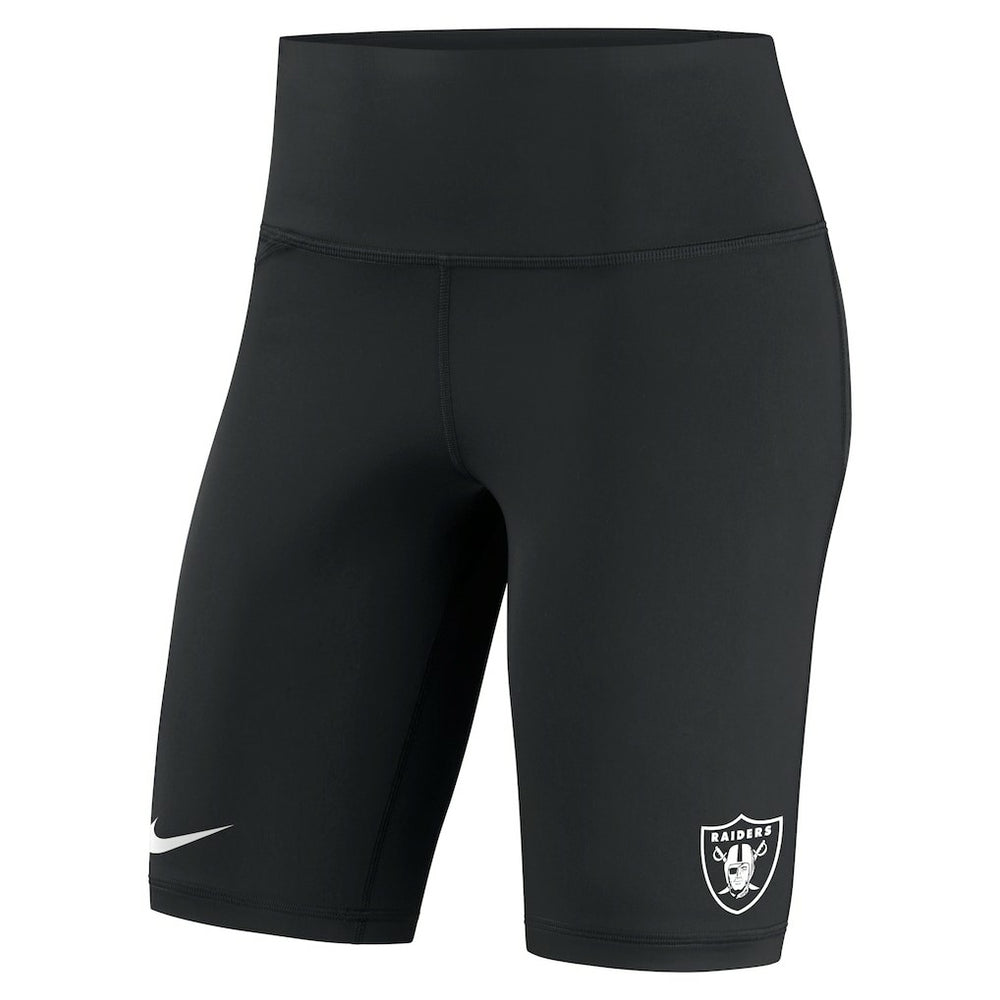 Las Vegas Raiders Women's Biker Shorts - Black - Nike
