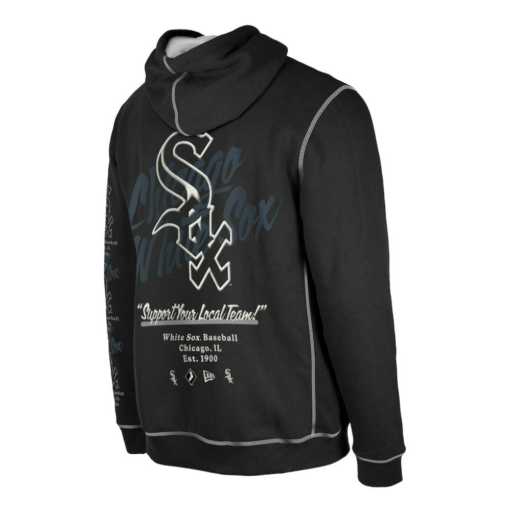 Chicago White Sox New Era Team Split Pullover Hoodie for sale
