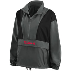Cleveland Guardians WEAR by Erin Andrews Women's Packable Half-Zip Jacket Near Me