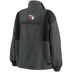 Cleveland Guardians WEAR by Erin Andrews Women's Packable Half-Zip Jacket Near Me
