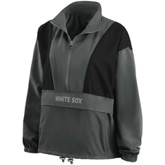 Chicago White Sox WEAR by Erin Andrews Women's Packable Half-Zip Jacket Discount