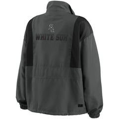 Chicago White Sox WEAR by Erin Andrews Women's Packable Half-Zip Jacket Discount