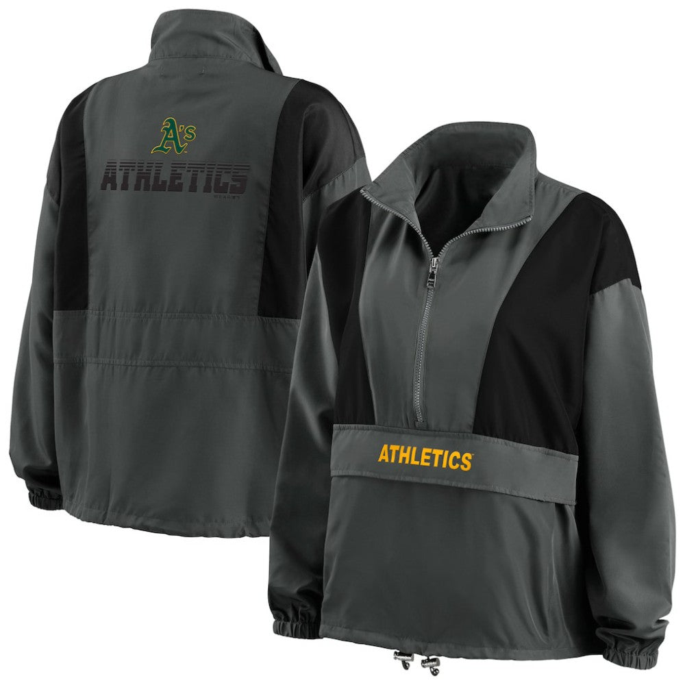 Athletics WEAR by Erin Andrews Women's Packable Half-Zip Jacket Sale