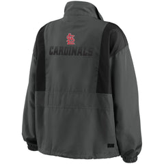 St. Louis Cardinals WEAR by Erin Andrews Women's Packable Half-Zip Jacket Online
