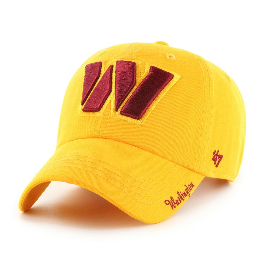 Washington Commanders '47 Women's Miata Clean Up Secondary Logo Adjustable Hat - Gold - 47 brand