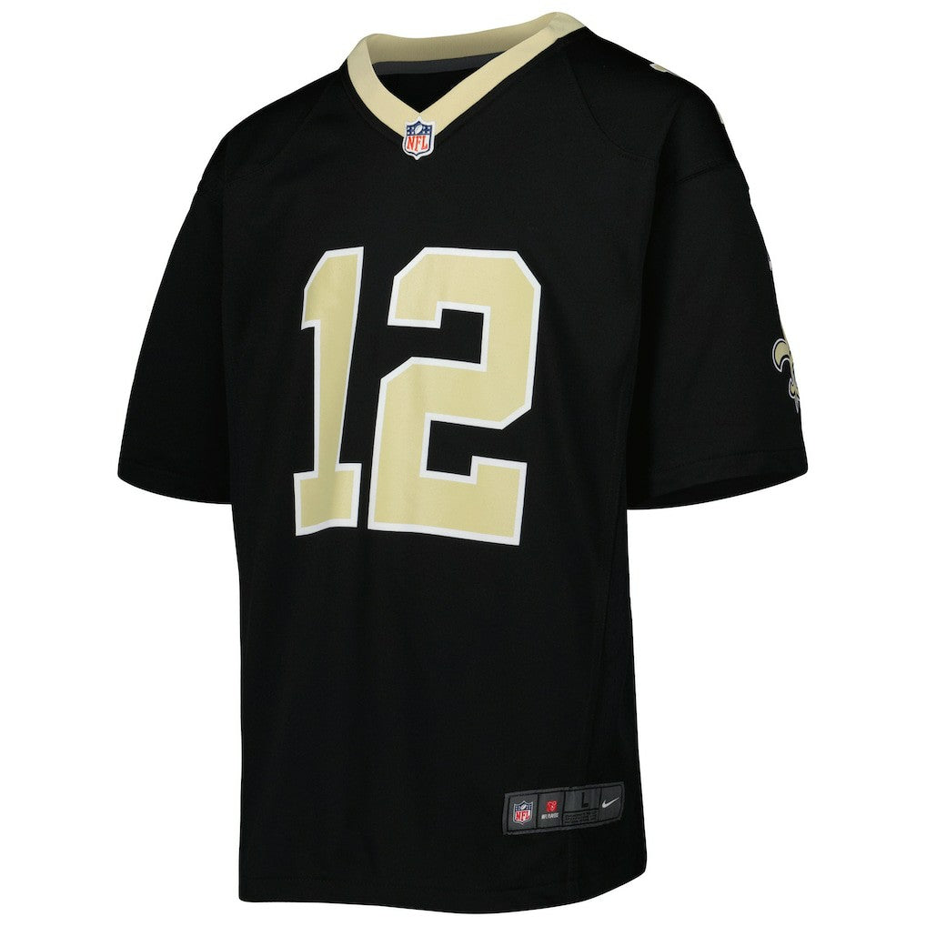 Chris Olave New Orleans Saints Youth Game Jersey - Black - Nike