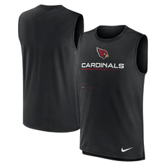 Arizona Cardinals Muscle Trainer Tank Top - Black - Nike