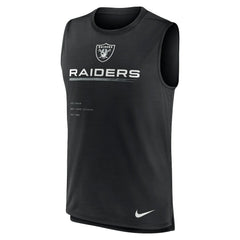 Las Vegas Raiders Muscle Trainer Tank Top - Black - Nike