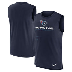 Tennessee Titans Muscle Trainer Tank Top - Navy - Nike