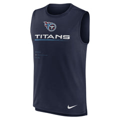 Tennessee Titans Muscle Trainer Tank Top - Navy - Nike