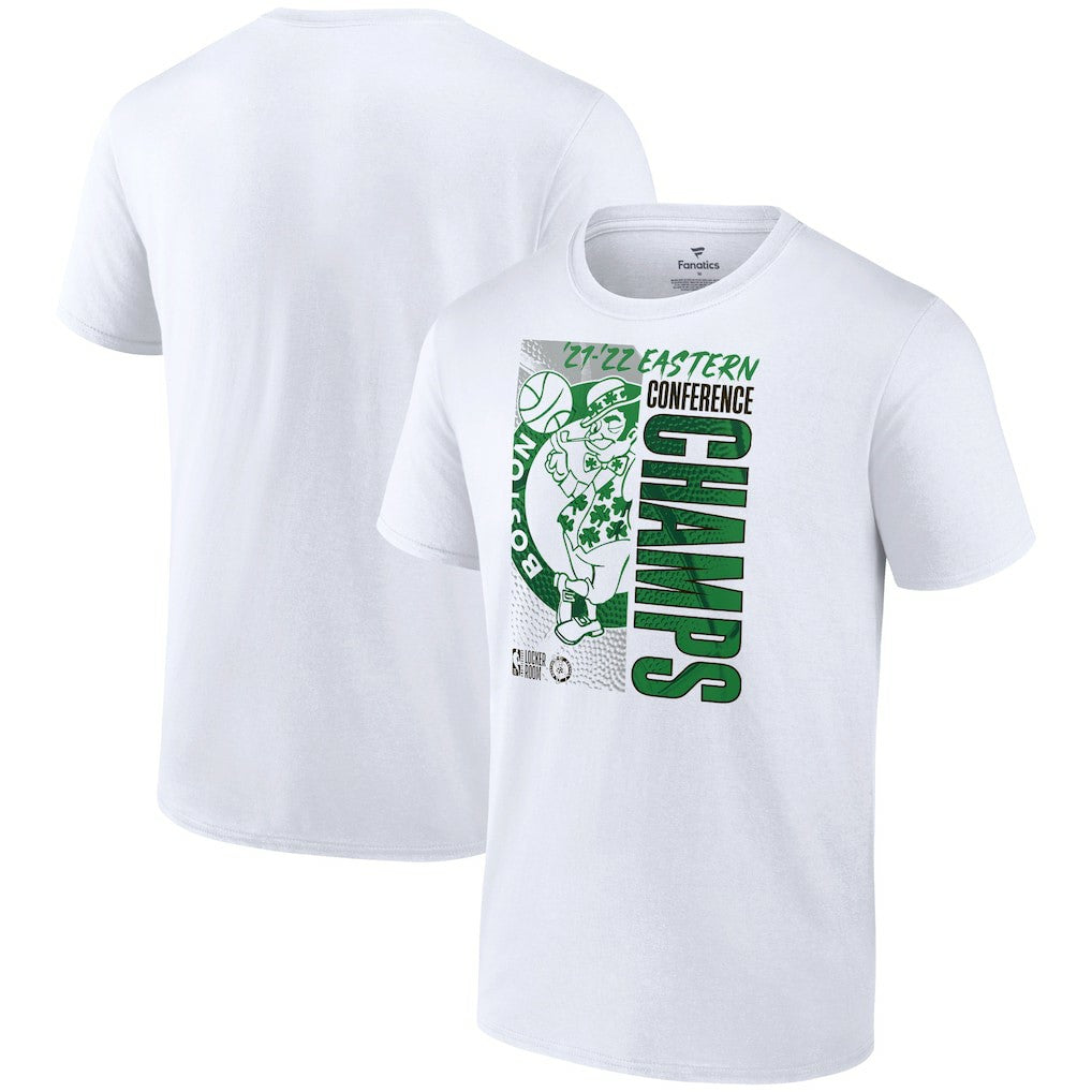 Fanatics Boston Celtics 2022 Eastern Conference Champions Locker Room T-Shirt White