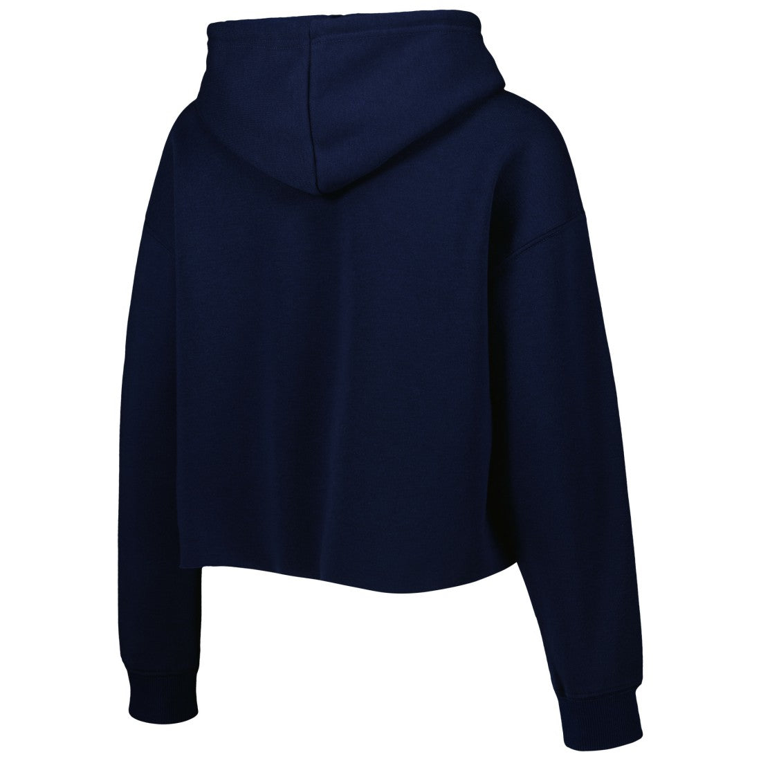 Tennessee Titans Cuce Women's Crystal Logo Cropped Pullover Hoodie - Navy - NFL