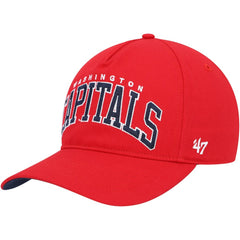 Washington Capitals '47 Block Arch Hitch Snapback Hat - Red | 47 brand sale