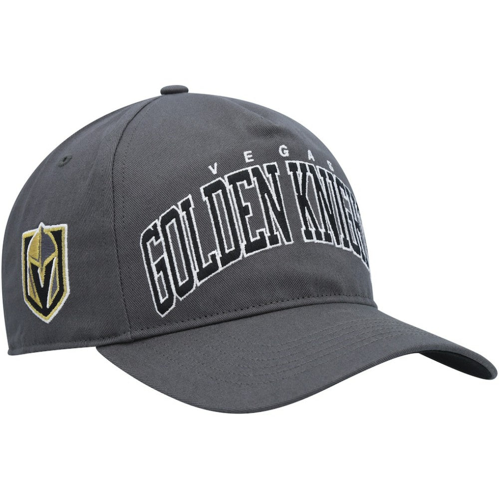 Vegas Golden Knights '47 Block Arch Hitch Snapback Hat - Charcoal | 47 brand near me