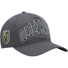 Vegas Golden Knights '47 Block Arch Hitch Snapback Hat - Charcoal | 47 brand near me