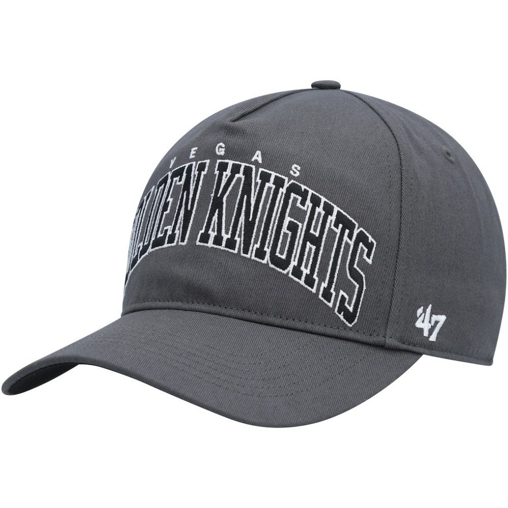 Vegas Golden Knights '47 Block Arch Hitch Snapback Hat - Charcoal | 47 brand near me