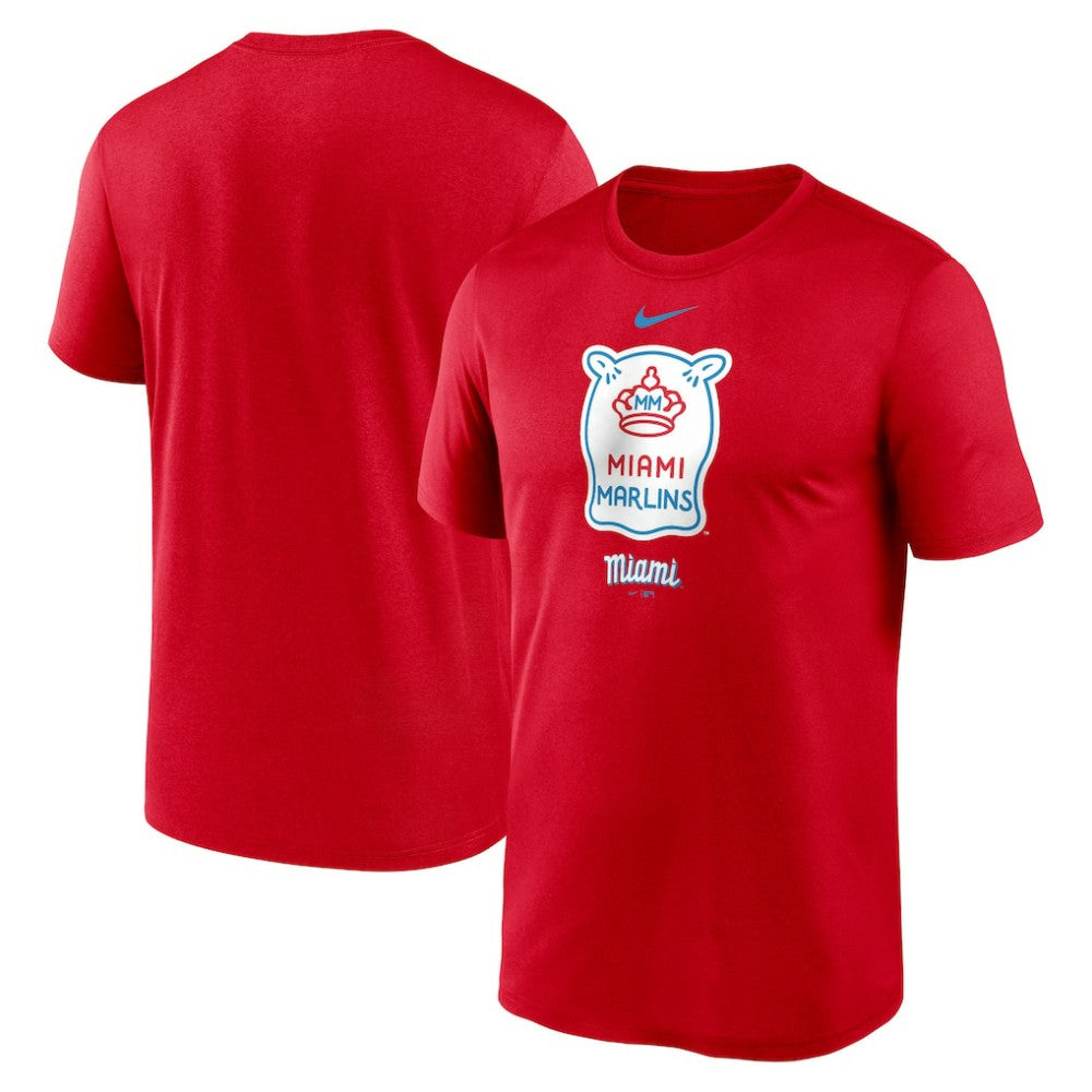 Miami Marlins Nike City Connect Logo T-Shirt for sale