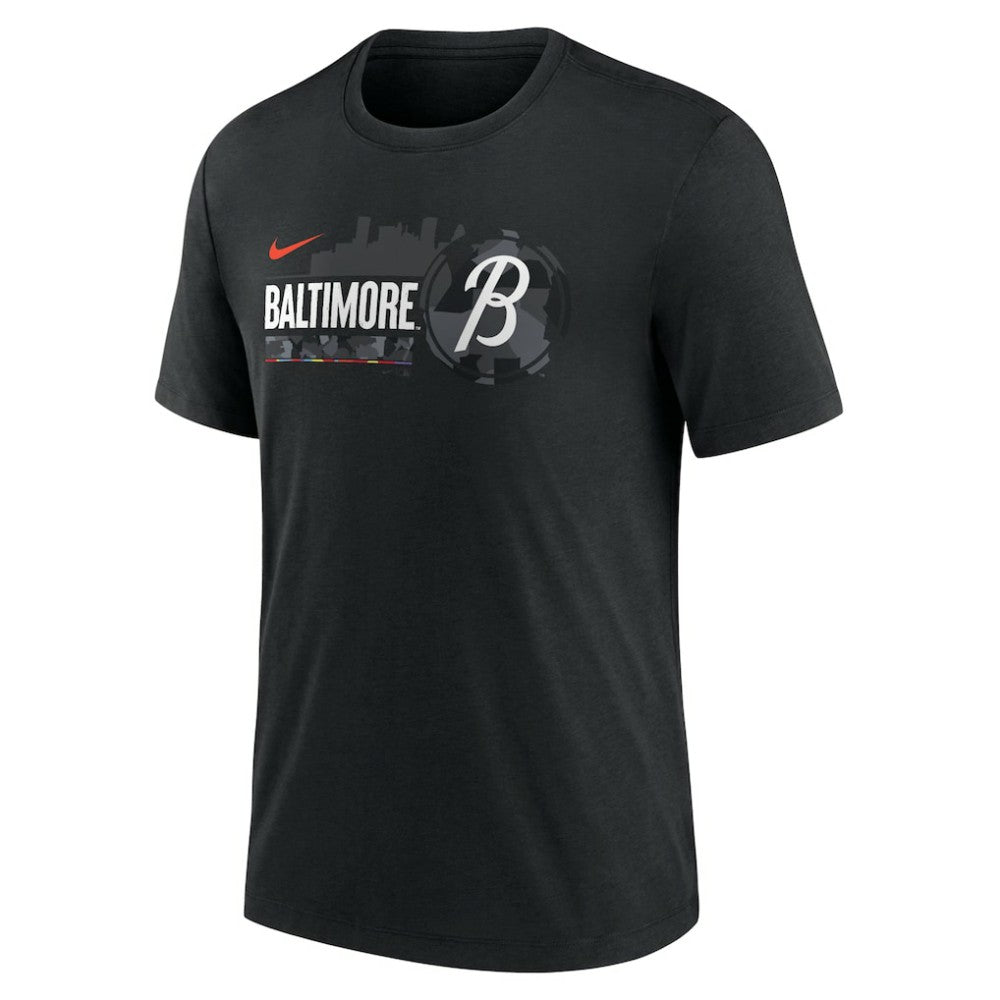 Baltimore Orioles Nike City Connect Tri-Blend T-Shirt Online
