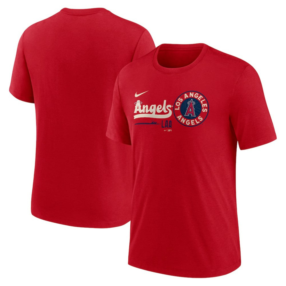 Los Angeles Angels Nike City Connect Tri-Blend T-Shirt - Online
