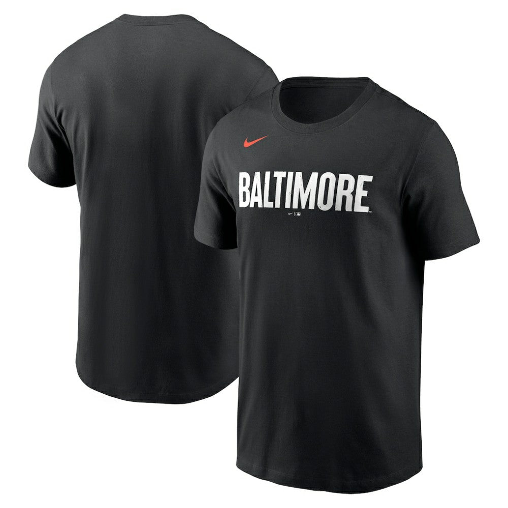Baltimore Orioles Nike City Connect Wordmark T-Shirt Near Me