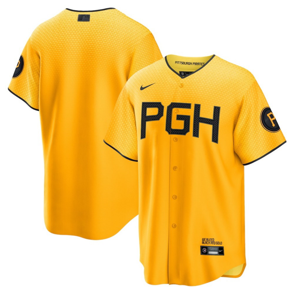 Pittsburgh Pirates Nike City Connect Replica Jersey Sale