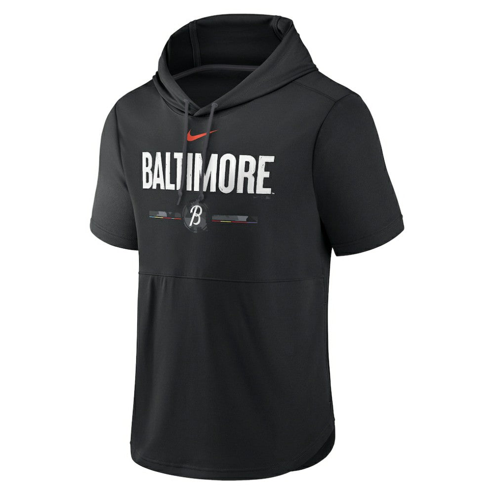 Baltimore Orioles Nike City Connect Short Sleeve Pullover Hoodie Sale