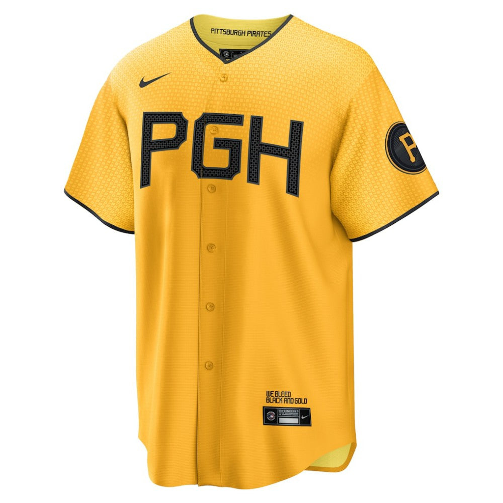 Bryan Reynolds Pittsburgh Pirates Nike City Connect Replica Player Jersey Online