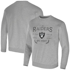 Las Vegas Raiders NFL x Darius Rucker Collection Pullover Sweatshirt - Heather Gray - Fanatics