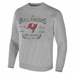 Tampa Bay Buccaneers NFL x Darius Rucker Collection Pullover Sweatshirt - Heather Gray - Fanatics