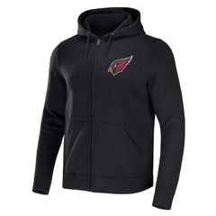 Arizona Cardinals NFL x Darius Rucker Collection Rocker Full-Zip Hoodie - Black - Fanatics