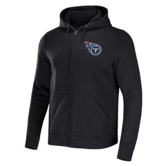 Tennessee Titans NFL x Darius Rucker Collection Rocker Full-Zip Hoodie - Black - Fanatics