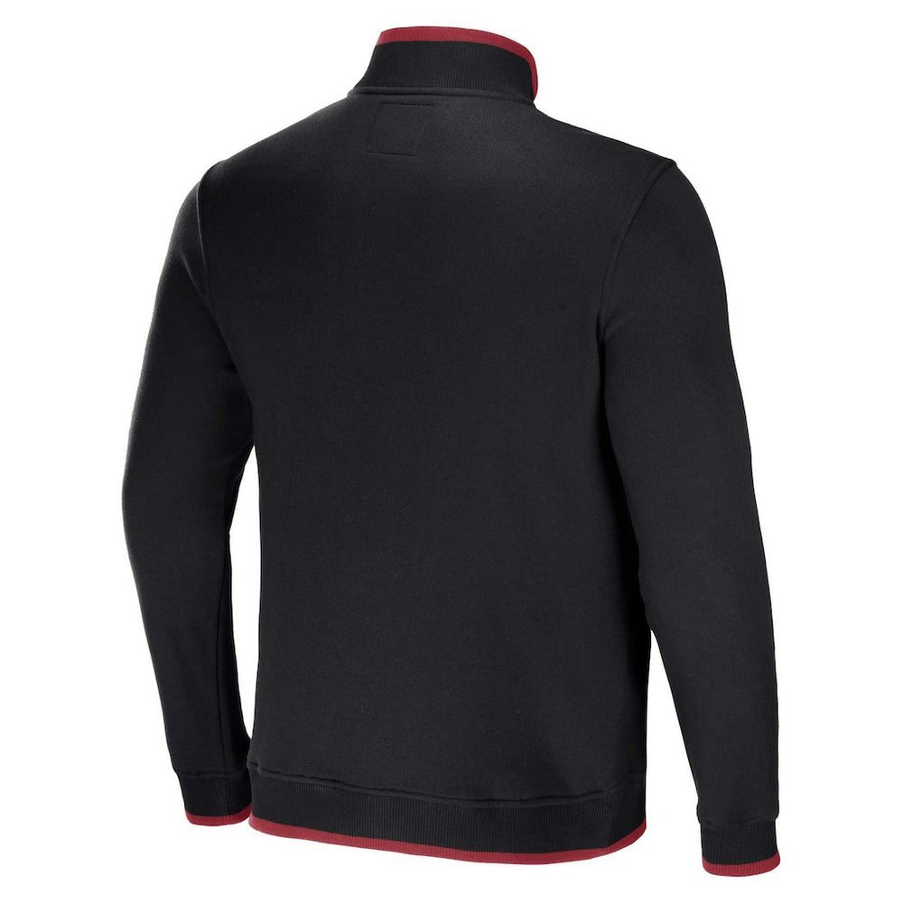 Arizona Cardinals NFL x Darius Rucker Collection Logo Quarter-Zip Top - Black - Fanatics