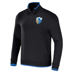 Los Angeles Chargers NFL x Darius Rucker Collection Logo Quarter-Zip Top - Black - Fanatics