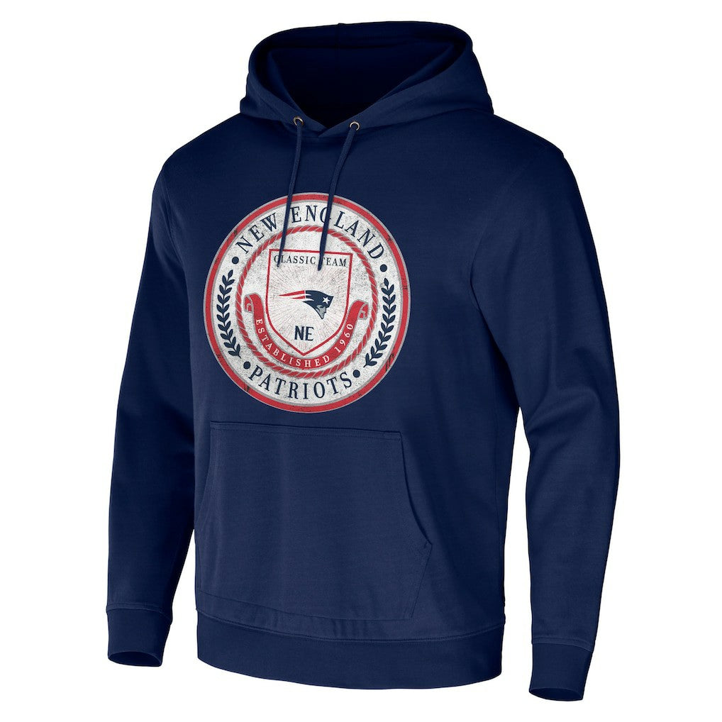 New England Patriots NFL x Darius Rucker Collection Washed Pullover Hoodie - Navy - Fanatics