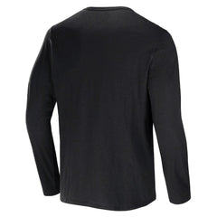 Cleveland Browns NFL x Darius Rucker Collection Slub Jersey Henley Long Sleeve T-Shirt - Black - Fanatics