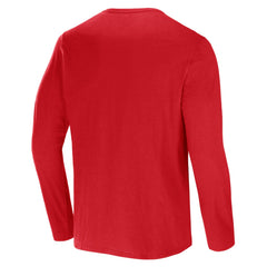 Tampa Bay Buccaneers NFL x Darius Rucker Collection Slub Jersey Henley Long Sleeve T-Shirt - Red - Fanatics