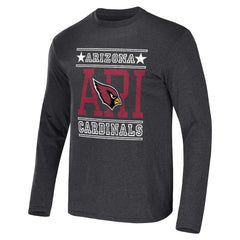 Arizona Cardinals NFL x Darius Rucker Collection Long Sleeve T-Shirt - Heathered Charcoal - Fanatics
