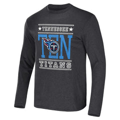 Tennessee Titans NFL x Darius Rucker Collection Long Sleeve T-Shirt - Heathered Charcoal - Fanatics
