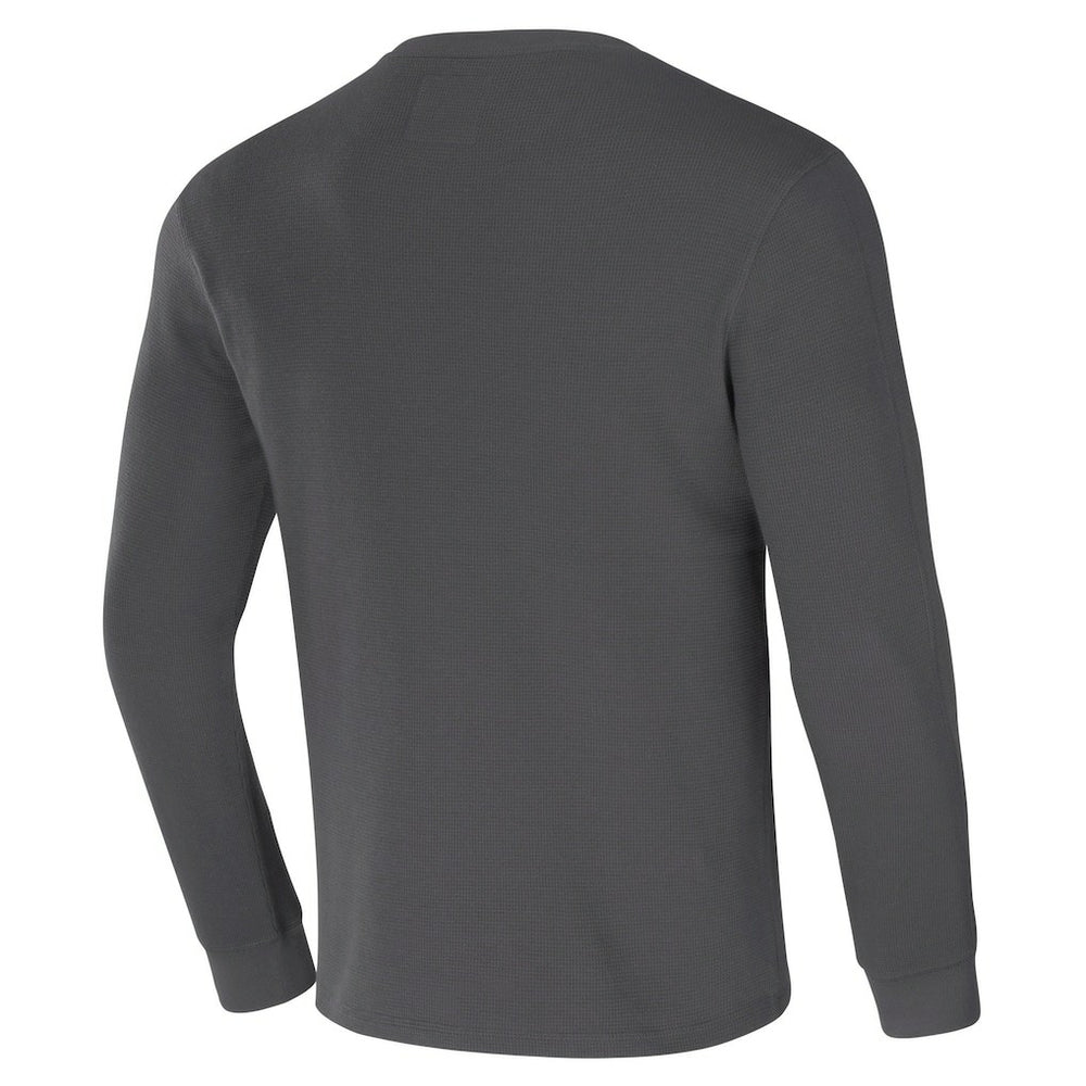 New Orleans Saints NFL x Darius Rucker Collection Long Sleeve Thermal T-Shirt - Charcoal - Fanatics