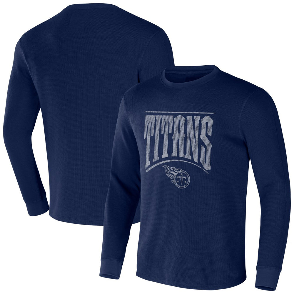 Tennessee Titans NFL x Darius Rucker Collection Long Sleeve Thermal T-Shirt - Navy - Fanatics