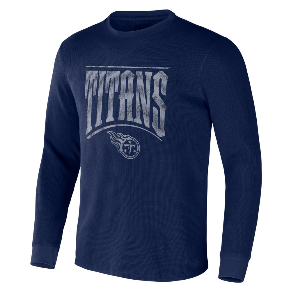 Tennessee Titans NFL x Darius Rucker Collection Long Sleeve Thermal T-Shirt - Navy - Fanatics
