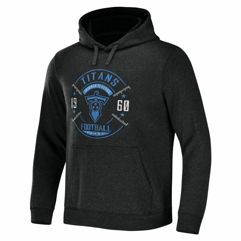 Tennessee Titans NFL x Darius Rucker Collection Radar Pullover Hoodie - Heather Charcoal - Fanatics