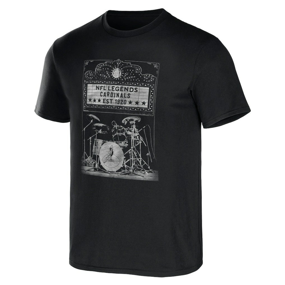 Arizona Cardinals NFL x Darius Rucker Collection Band T-Shirt - Black - Fanatics
