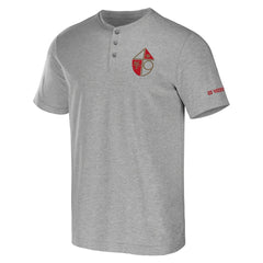 San Francisco 49ers NFL x Darius Rucker Collection Henley T-Shirt - Heather Gray - Fanatics