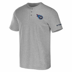 Tennessee Titans NFL x Darius Rucker Collection Henley T-Shirt - Heather Gray - Fanatics