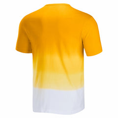 Green Bay Packers NFL x Darius Rucker Collection Dip Dye Pocket T-Shirt - Gold/White - Fanatics