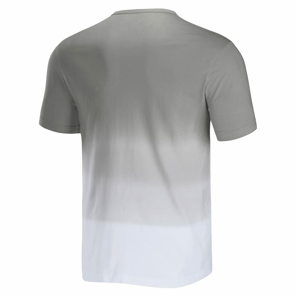 Las Vegas Raiders NFL x Darius Rucker Collection Dip Dye Pocket T-Shirt - Silver/White - Fanatics