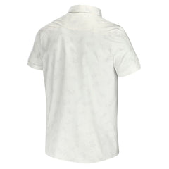 Las Vegas Raiders NFL x Darius Rucker Collection Woven Button-Up T-Shirt - White - Fanatics