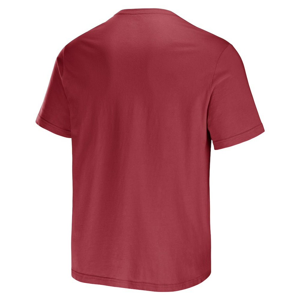 Arizona Cardinals NFL x Darius Rucker Collection Stripe T-Shirt - Cardinal - Fanatics