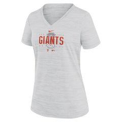 San Francisco Giants Nike Women's City Connect Velocity Practice Performance V-Neck T-Shirt Outlet